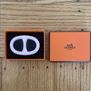 Hermès Pink Scarf Ring